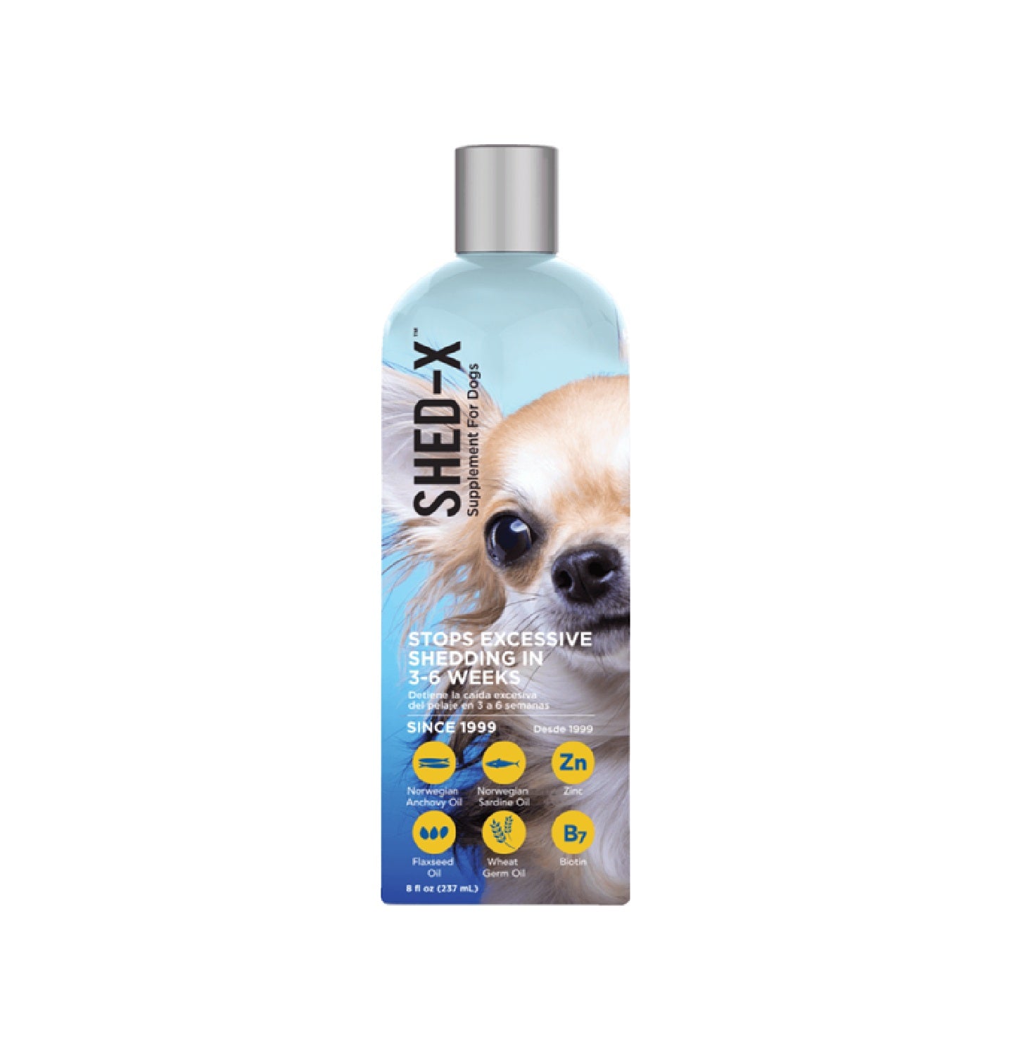 SYNERGY LABS Shed-X Supplement for Dogs 8 oz - 237ml