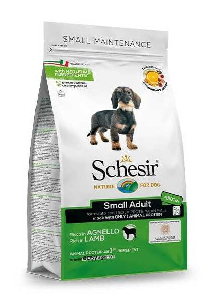 SCHESIR Dry Food For Small Dogs - Small Adult Rich In Lamb