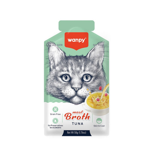 WANPY Meat Broth Tuna for Cats (50gm)