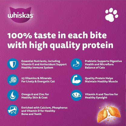 WHISKAS Adult Ocean Fish Dry Cat Food