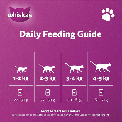 WHISKAS Adult Ocean Fish Dry Cat Food