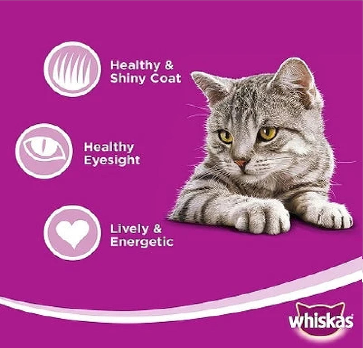 Whiskas Adult Chicken Dry Cat Food 1.2KG